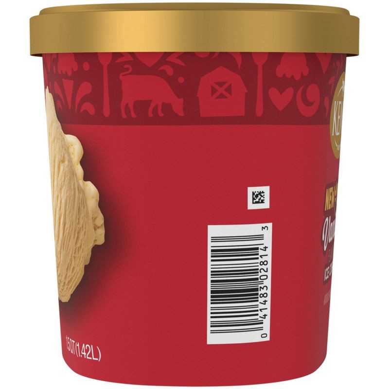 slide 5 of 8, Kemps New York Vanilla Premium Ice Cream - 48oz, 48 oz