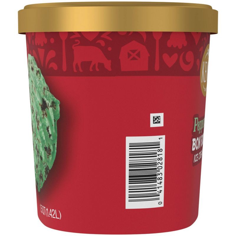 slide 5 of 8, Kemps Peppermint Bon Bon Premium Ice Cream - 48oz, 48 oz
