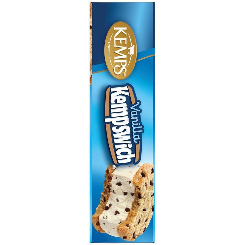 slide 5 of 8, Kemps Vanilla Frozen Kempswich - 4pk, 4 ct