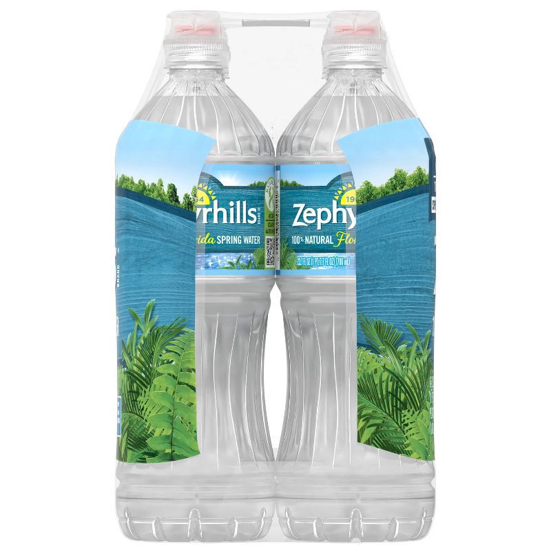slide 8 of 10, Zephyrhills Brand 100% Natural Spring Water - 6pk/23.7 fl oz Sport Cap Bottles, 6 ct; 23.7 fl oz