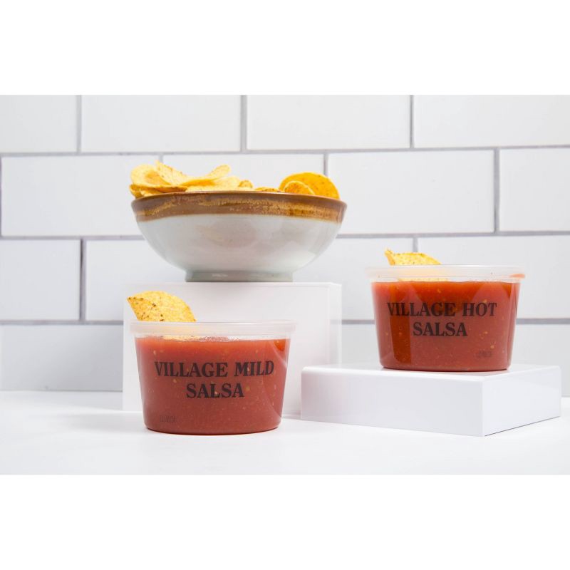 slide 4 of 8, Village Foods Village Hot Salsa - 15oz, 15 oz