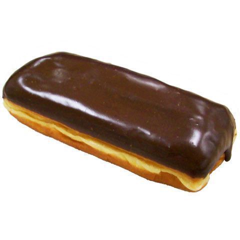 slide 1 of 1, 7-Eleven Bakery Chocolate Iced Long John, 1 ct