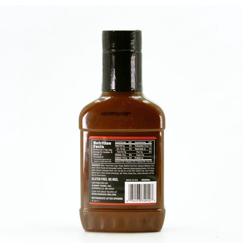 slide 3 of 5, Ken Davis Original BBQ Sauce - 18.5oz, 18.5 oz