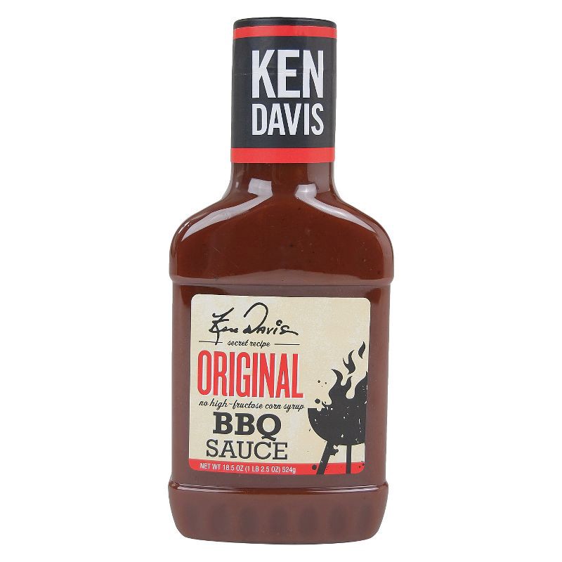 slide 1 of 5, Ken Davis Original BBQ Sauce - 18.5oz, 18.5 oz