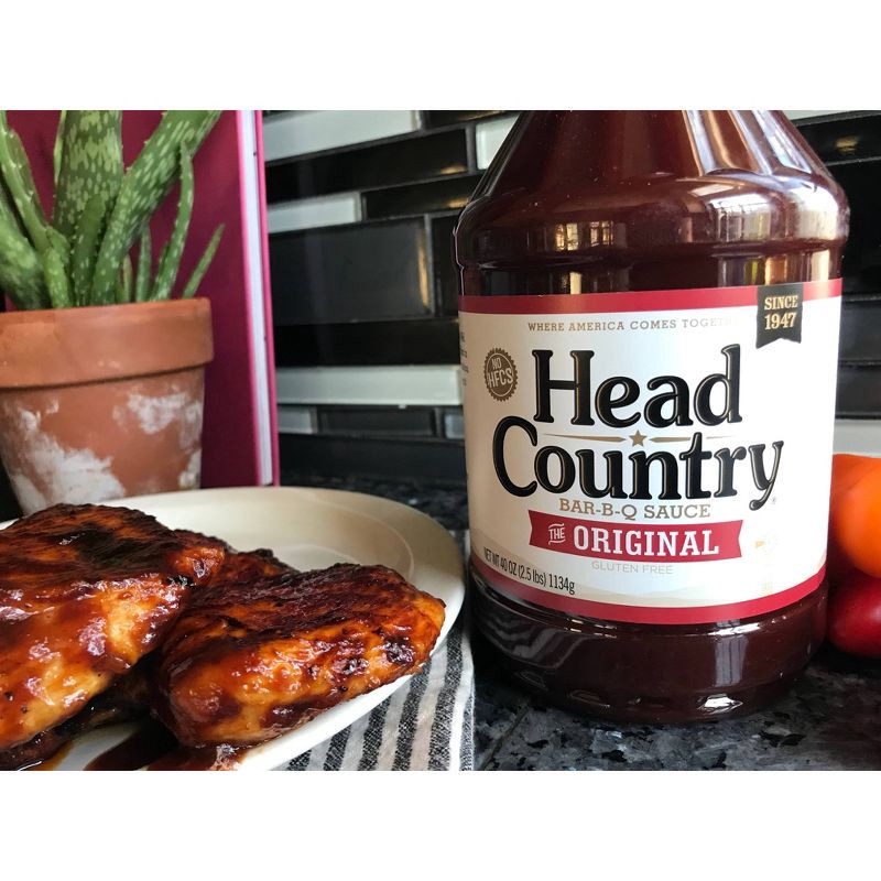 slide 3 of 4, Head Country Bar-B-Q Sauce Original - 20oz, 20 oz