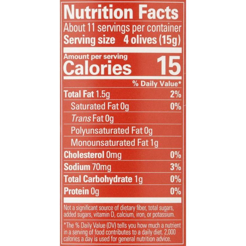 slide 14 of 17, Early California Reduced Sodium Large Pitted Ripe Olives - 6oz, 6 oz