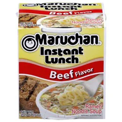 Maruchan Instant Lunch Beef Flavor Noodle Soup 2.25oz