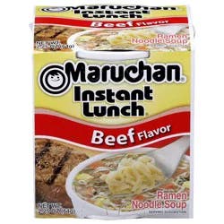 Maruchan Instant Lunch Beef Flavor Noodle Soup 2.25oz