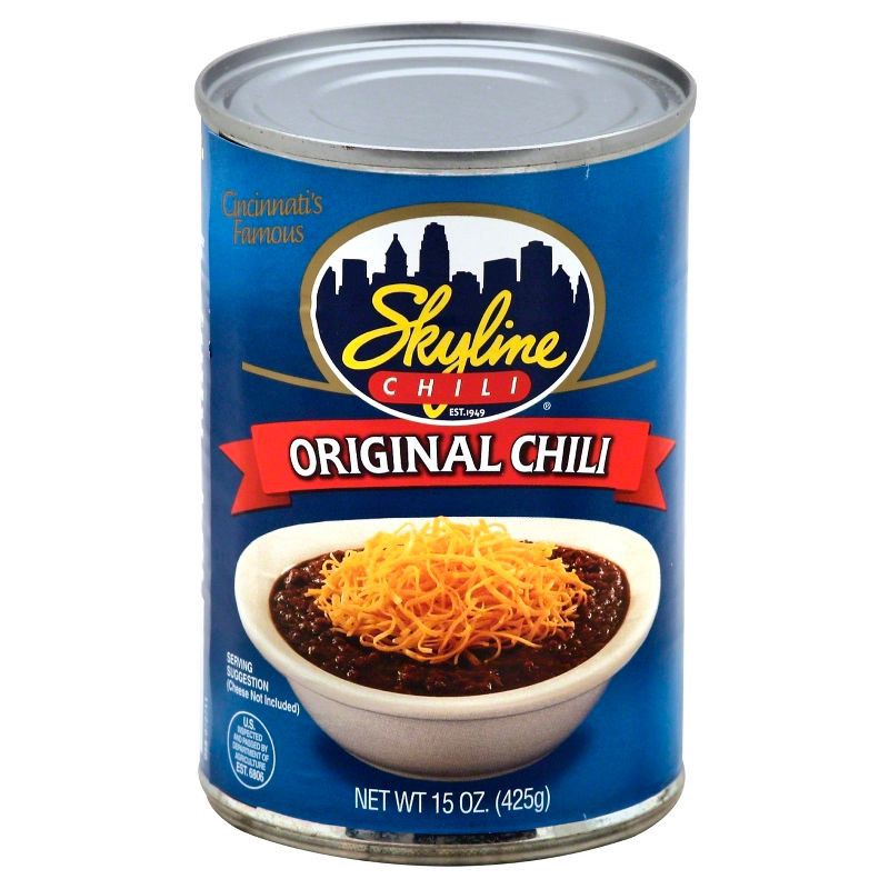 slide 1 of 3, Skyline Chili Skyline Original Chili - 15oz, 15 oz