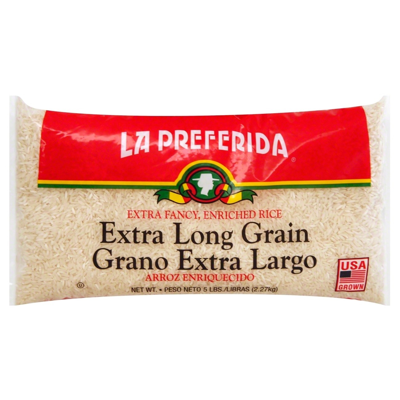slide 1 of 3, La Preferida Enriched Extra Long Grain White Rice, 5 lb