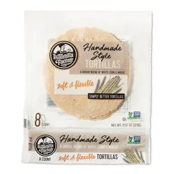 La Tortilla Factory Hand Made Style White Corn Tortillas - 11.57oz/8ct
