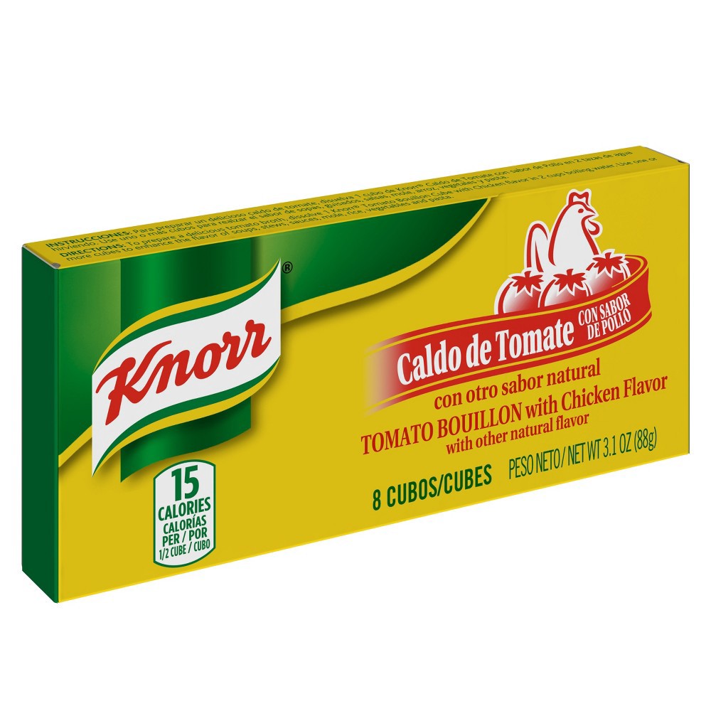 slide 3 of 4, Knorr Tomato Bouillon with Chicken Flavor, 8.0 ct