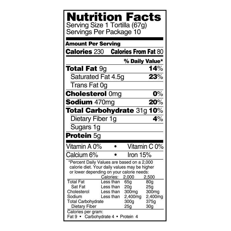 slide 3 of 4, Mission La La's Burrito Size Traditional Style Flour Tortillas - 24oz/10ct, 24 oz, 10 ct