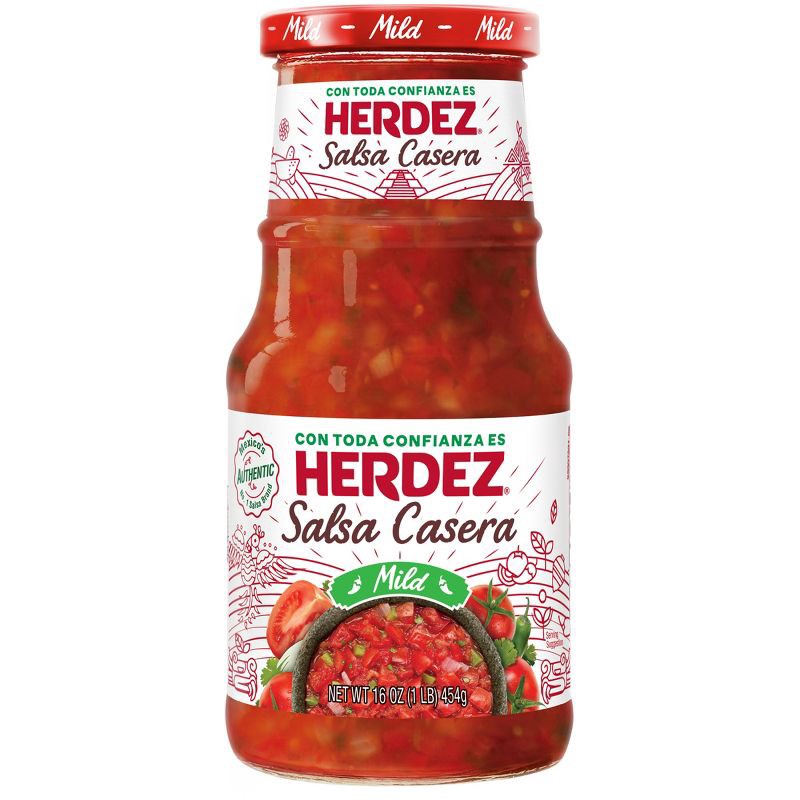 slide 1 of 11, Herdez Salsa Casera Mild 16oz, 16 oz