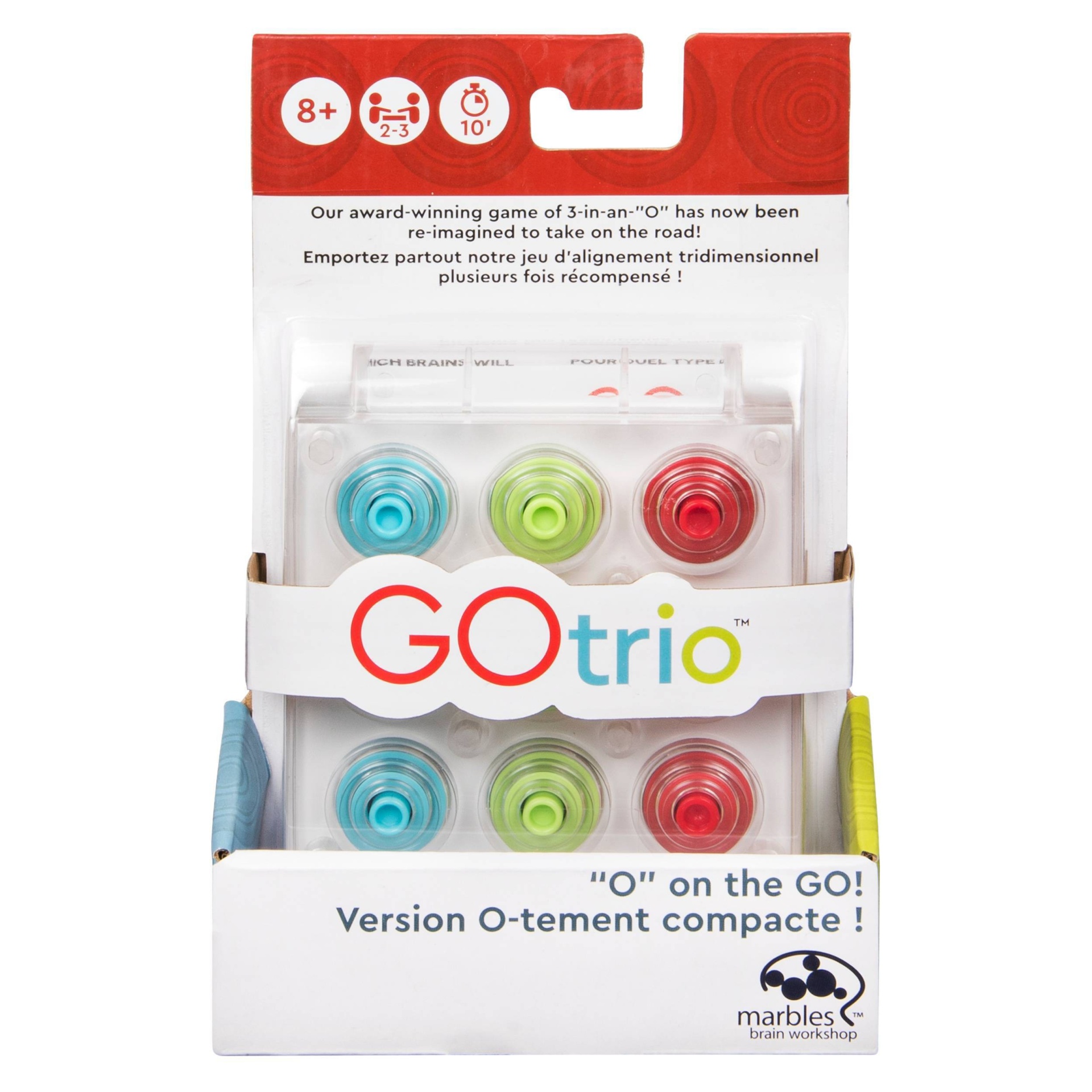 slide 1 of 1, Marbles Brain Workshop Gotrio Game Travel Game for Players Aged 8 and Up, 28 ct