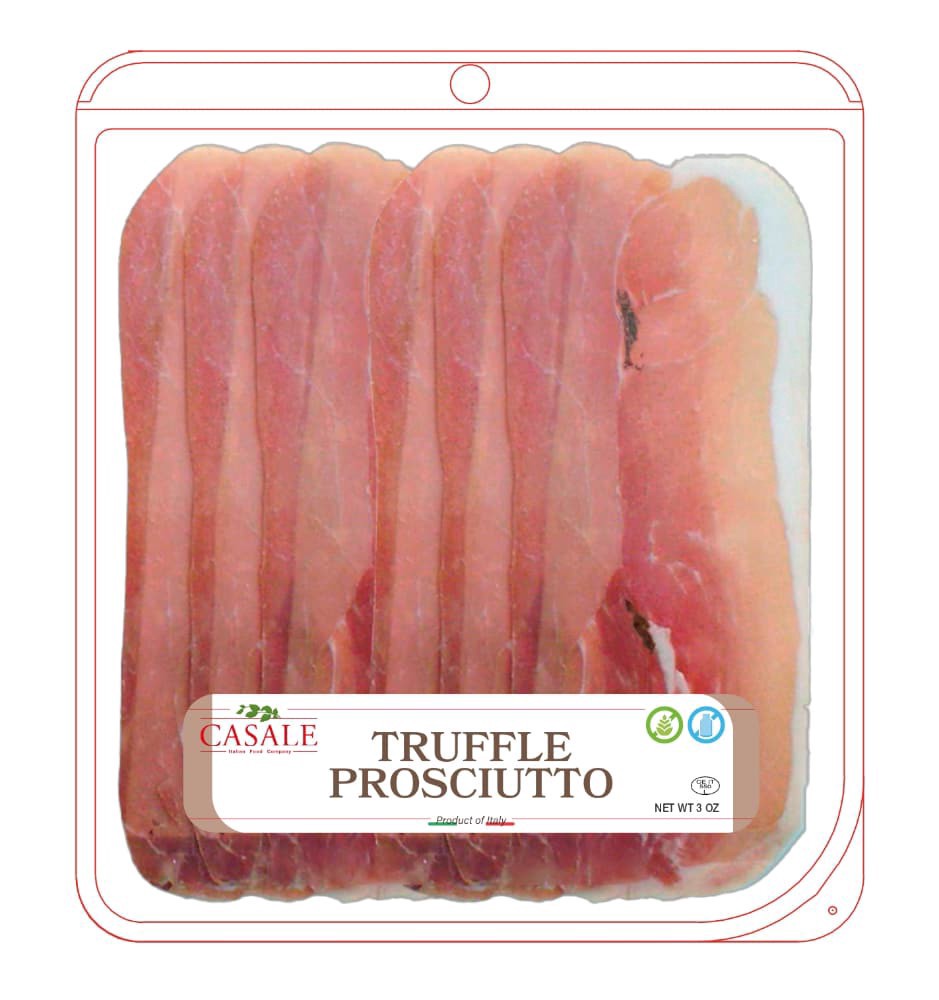slide 1 of 2, Casale Truffle Prosciutto Pre-Sliced, 3 oz