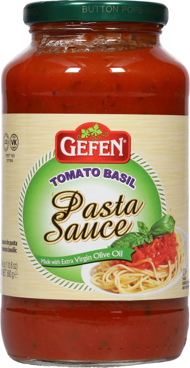 slide 6 of 9, Gefen Basil Pasta Sauce, 26 oz