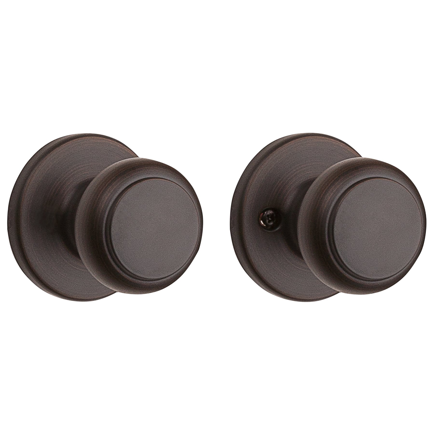 slide 4 of 6, Kwikset Cove Venetian Bronze Interior or Hall/Closet Passage Door Knob, 1 ct