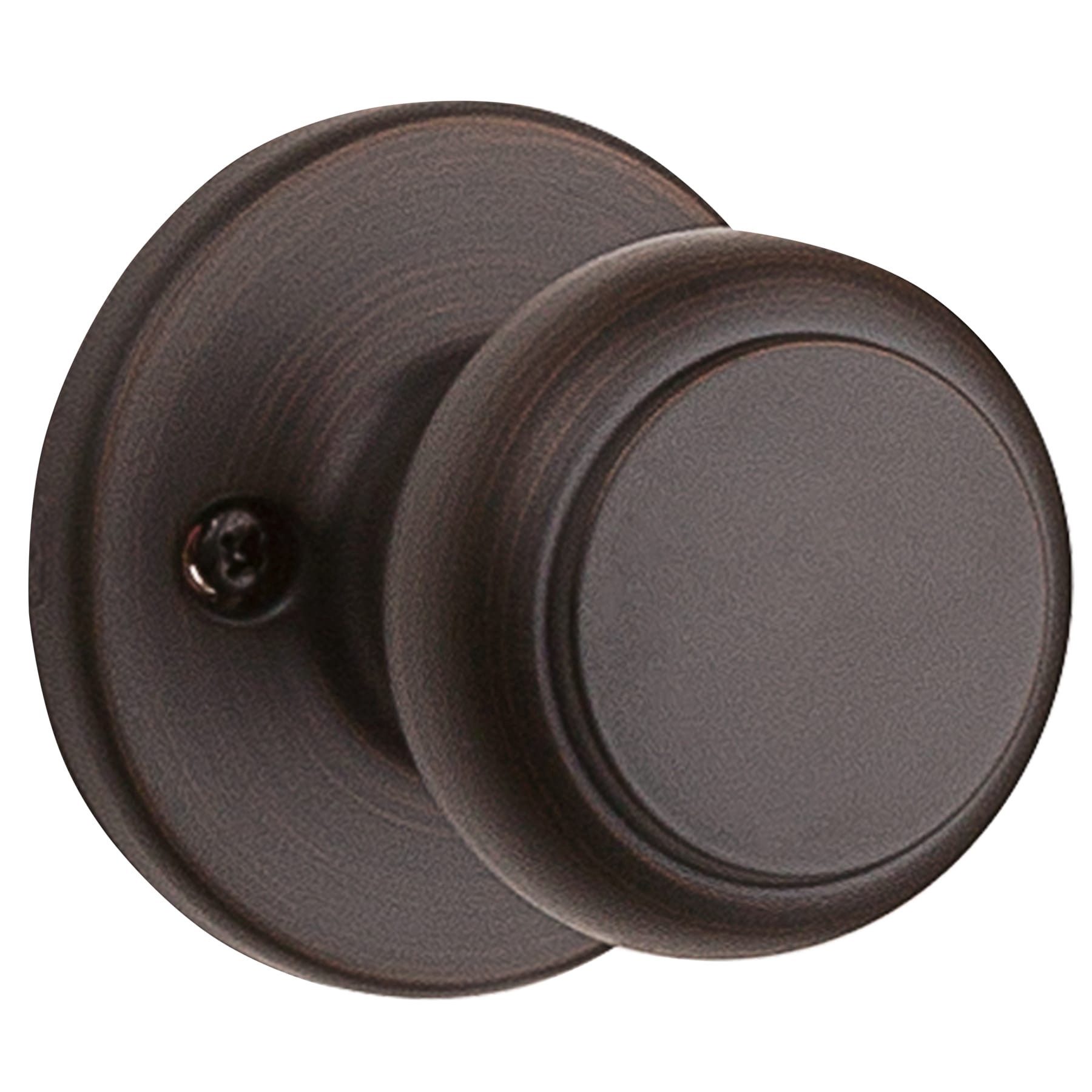 slide 1 of 6, Kwikset Cove Venetian Bronze Interior or Dummy Door Knob, 1 ct