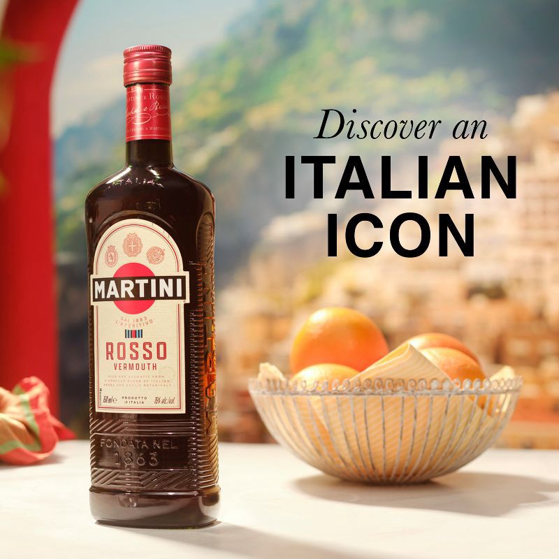 slide 6 of 6, Martini & Rossi Sweet Vermouth - 750ml Bottle, 750 ml