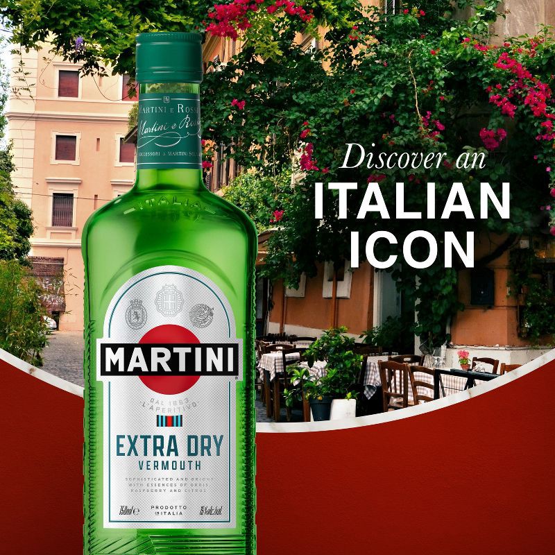 slide 6 of 6, Martini & Rossi Extra Dry Vermouth - 750ml Bottle, 750 ml
