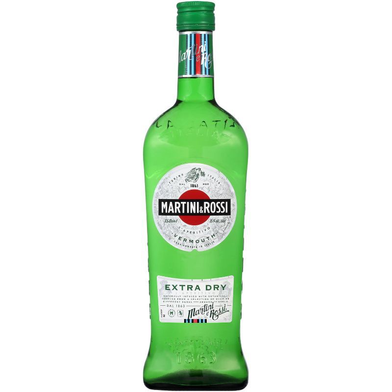 slide 1 of 6, Martini & Rossi Extra Dry Vermouth - 750ml Bottle, 750 ml
