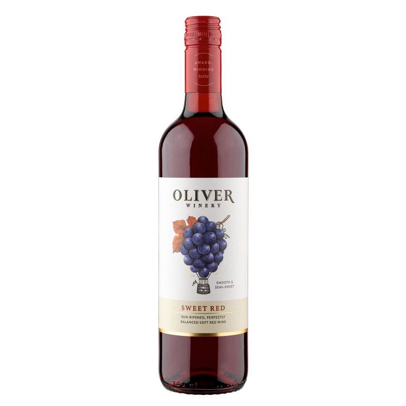 slide 1 of 7, Oliver Sweet Red - 750ml Bottle, 750 ml