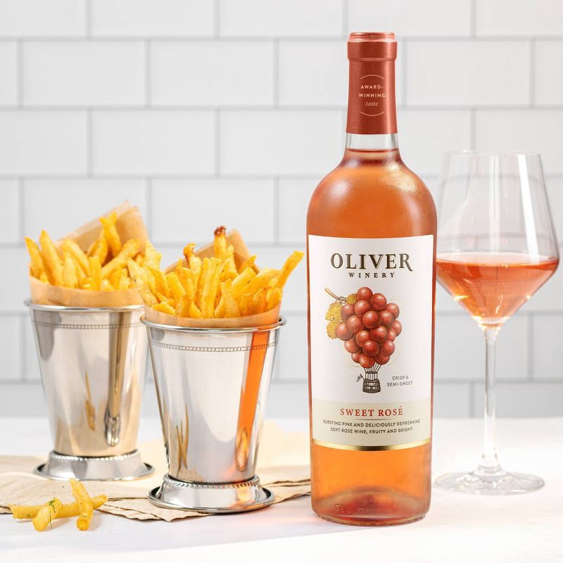 slide 2 of 7, Oliver Sweet Rosé - 750ml Bottle, 750 ml