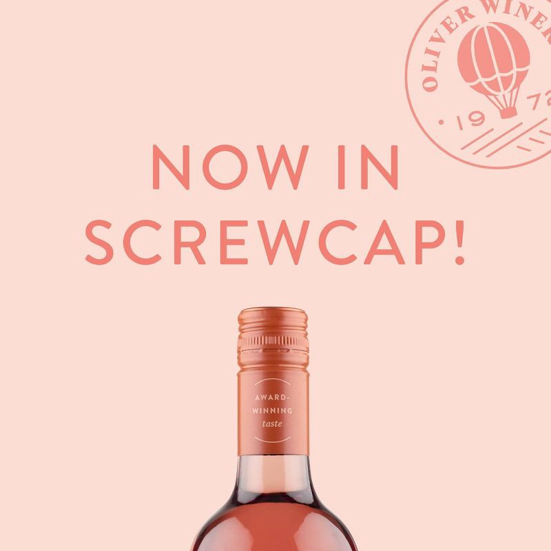 slide 3 of 7, Oliver Sweet Rosé - 750ml Bottle, 750 ml