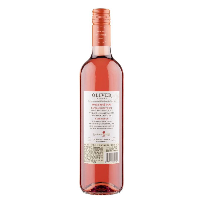 slide 4 of 7, Oliver Sweet Rosé - 750ml Bottle, 750 ml