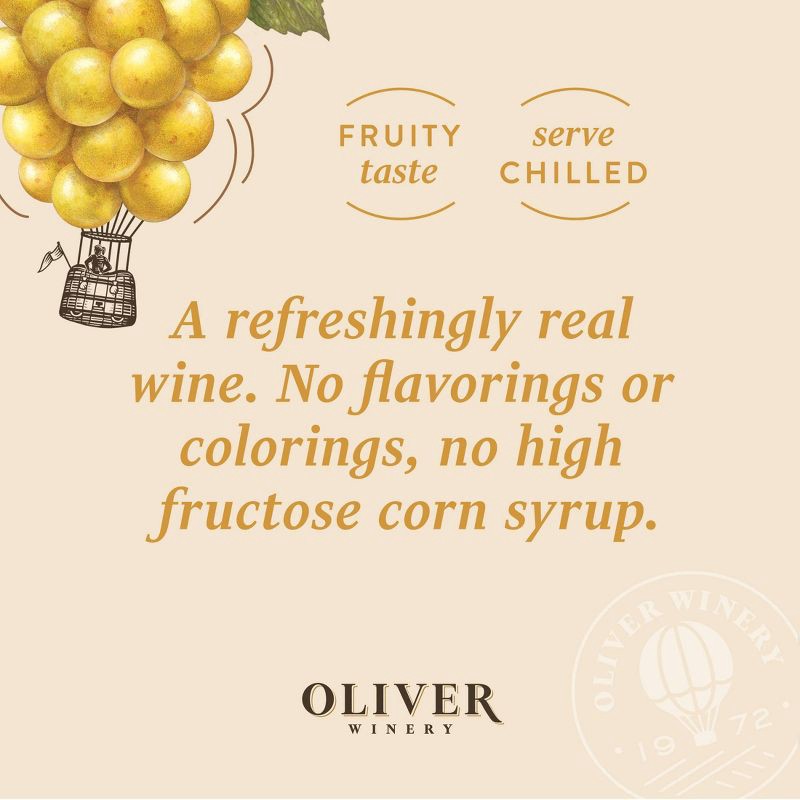 slide 5 of 7, Oliver Sweet White - 750ml Bottle, 750 ml