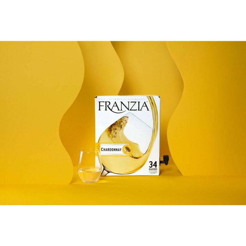 slide 3 of 9, Franzia Chardonnay White Wine - 5L Box, 5 liter