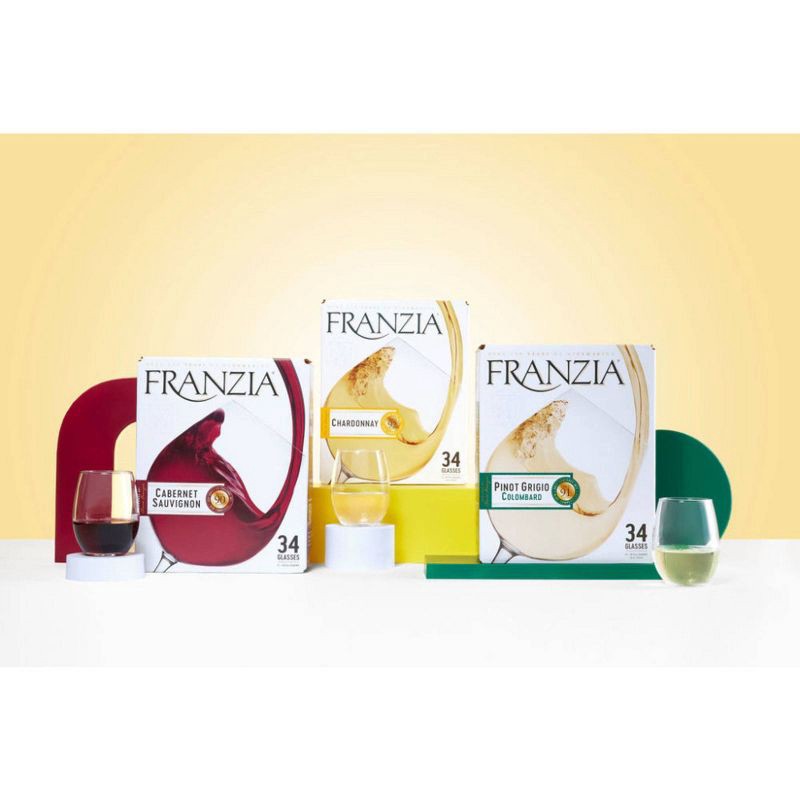 slide 8 of 9, Franzia Chardonnay White Wine - 5L Box, 5 liter