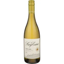 King Estate Pinot Gris White Wine - 750ml Bottle