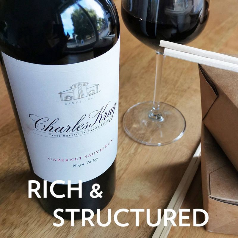 slide 6 of 10, Charles Krug Cabernet Sauvignon Red Wine - 750ml Bottle, 750 ml