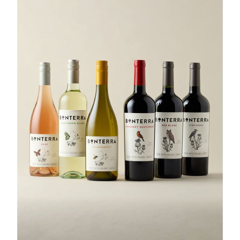 slide 4 of 7, Bonterra Cabernet Sauvignon Red Wine - 750ml Bottle, 750 ml