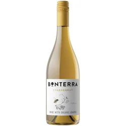 Bonterra Chardonnay White Wine - 750ml Bottle