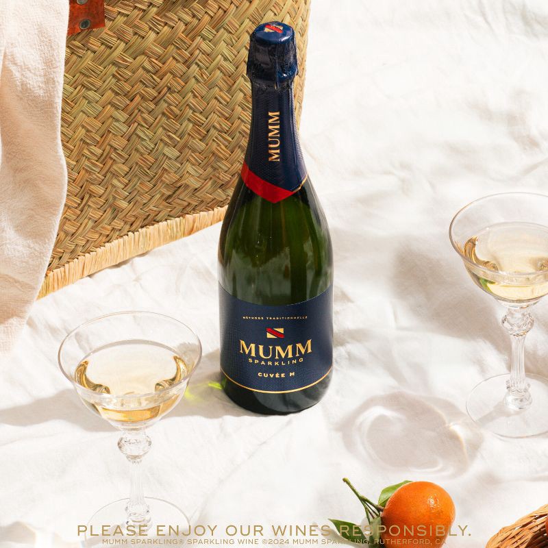 slide 6 of 8, Mumm Napa Mumm Sparkling Wine Cuvee M - 750ml Bottle, 750 ml