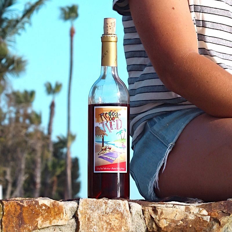 slide 2 of 6, E&J Easley Reggae Red Table Wine - 750ml Bottle, 750 ml