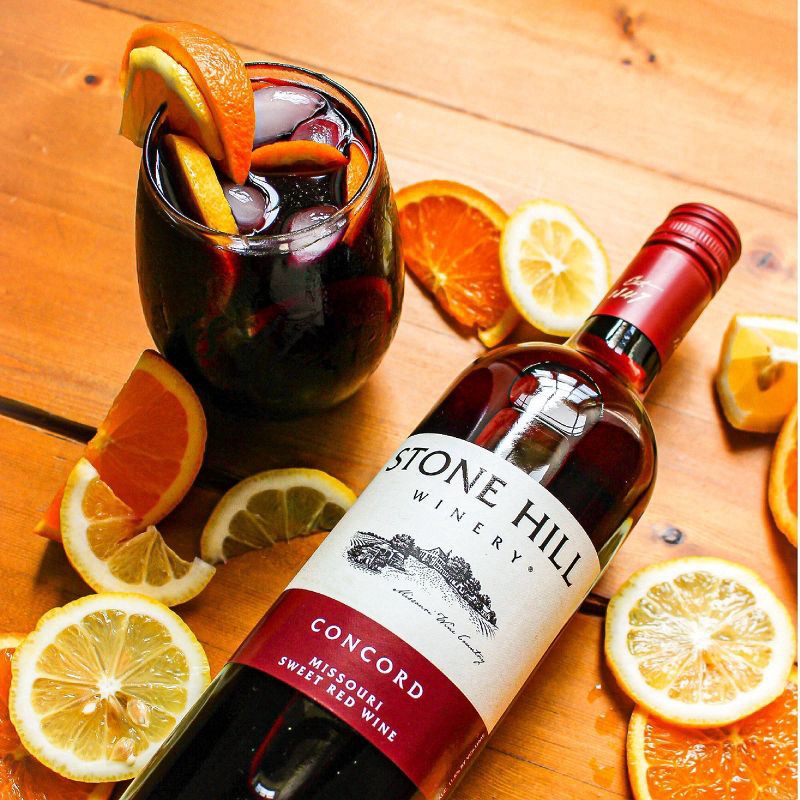 slide 5 of 5, Stone Hill Winery Stone Hill Concord Grape Wine - 750ml Bottle, 750 ml