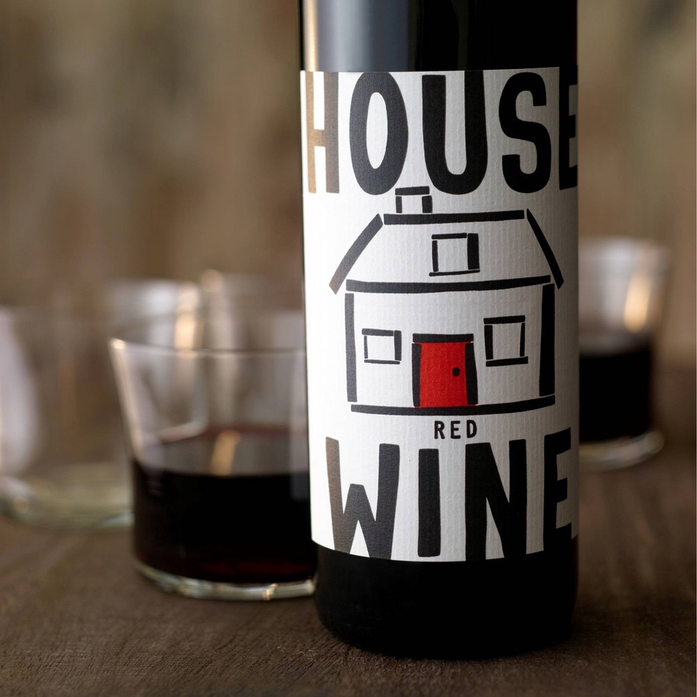 slide 5 of 10, House Wine Red Blend Wine - 750ml Bottle, 750 ml