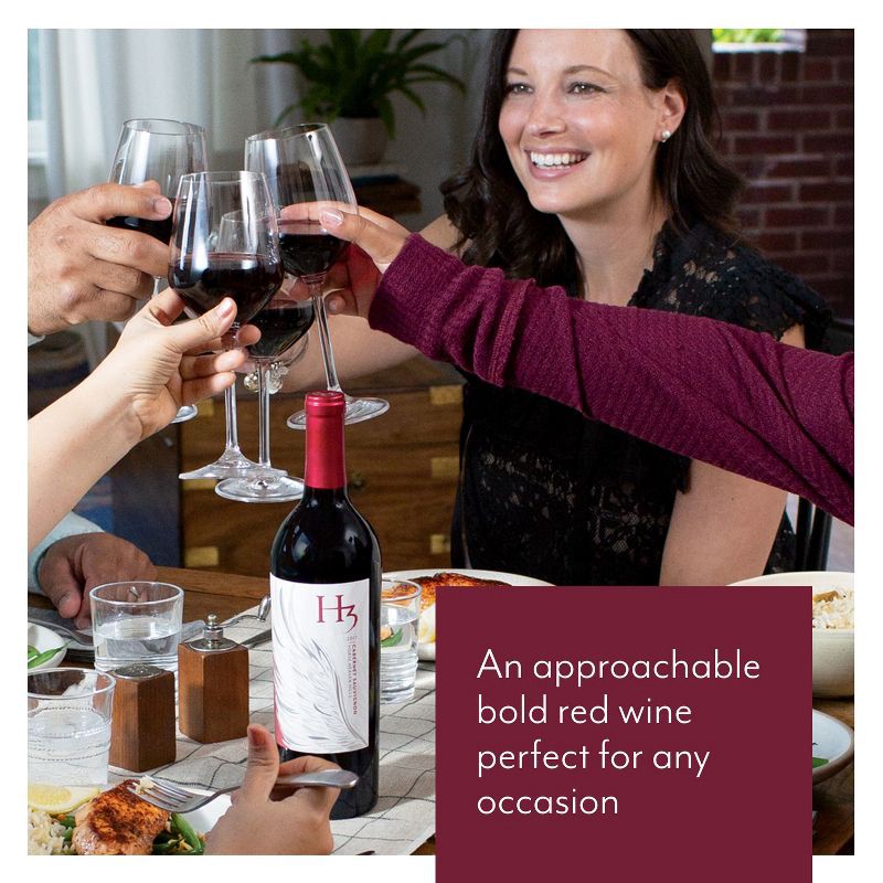 slide 3 of 9, H 3 H3 Cabernet Sauvignon Red Wine - 750ml Bottle, 750 ml