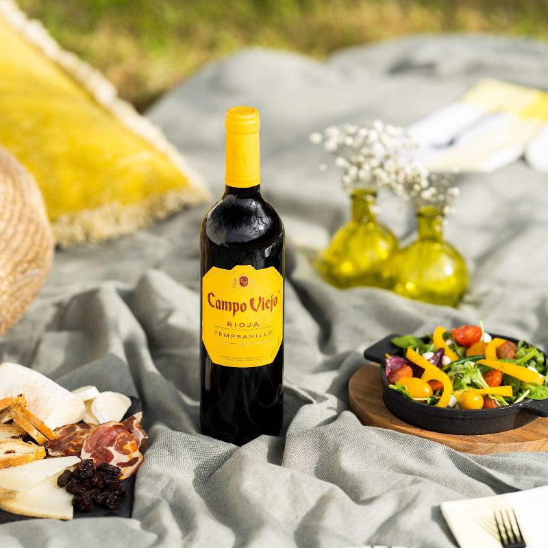 slide 3 of 6, Campo Viejo Tempranillo Rioja Red Wine - 750ml Bottle, 750 ml