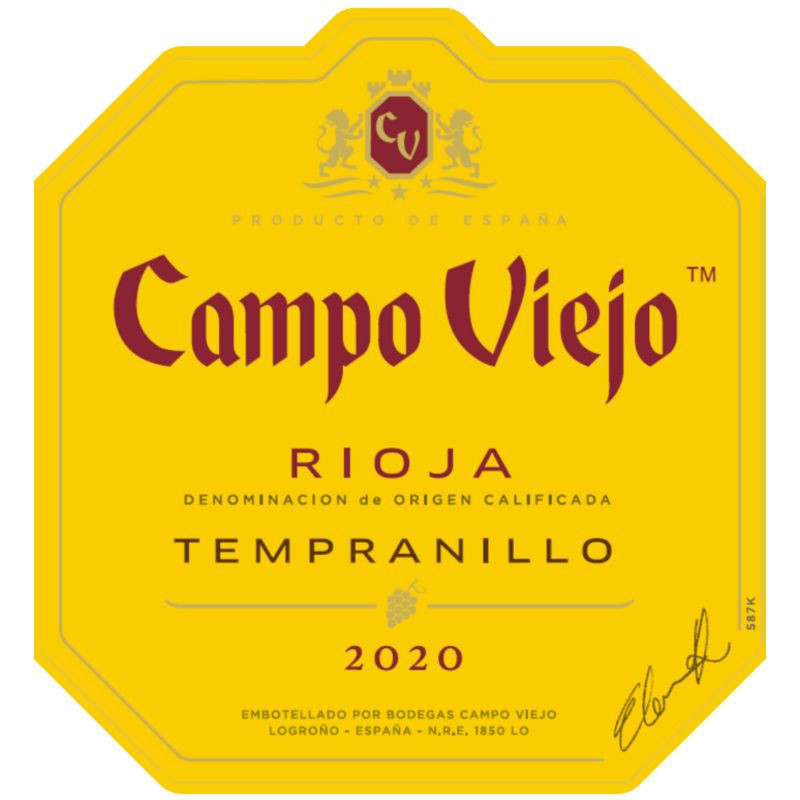 slide 4 of 6, Campo Viejo Tempranillo Rioja Red Wine - 750ml Bottle, 750 ml
