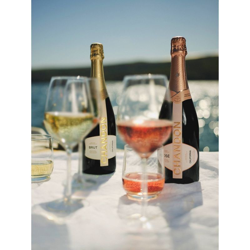 slide 4 of 8, Chandon Brut Rosé Sparkling Wine - 750ml Bottle, 750 ml