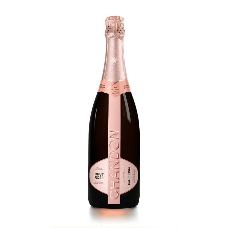 slide 1 of 8, Chandon Brut Rosé Sparkling Wine - 750ml Bottle, 750 ml