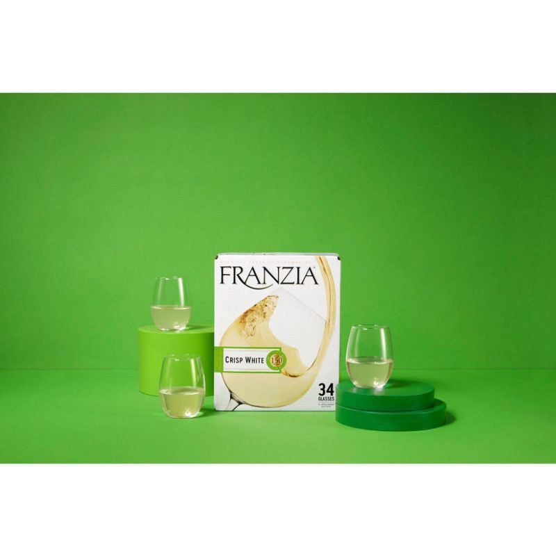 slide 7 of 10, Franzia Crisp White Wine - 5L Box, 5 liter