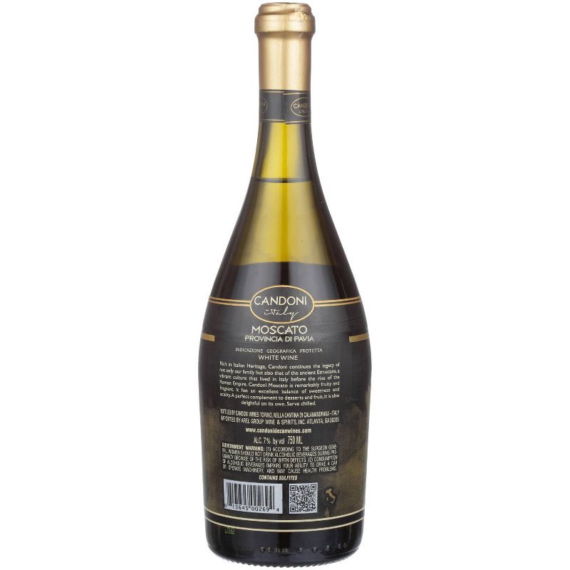 slide 3 of 3, Candoni Moscato Wine - 750ml Bottle, 750 ml