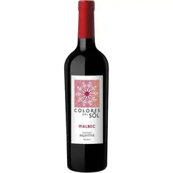 Colores Del Sol Malbec Red Wine - 750ml Bottle