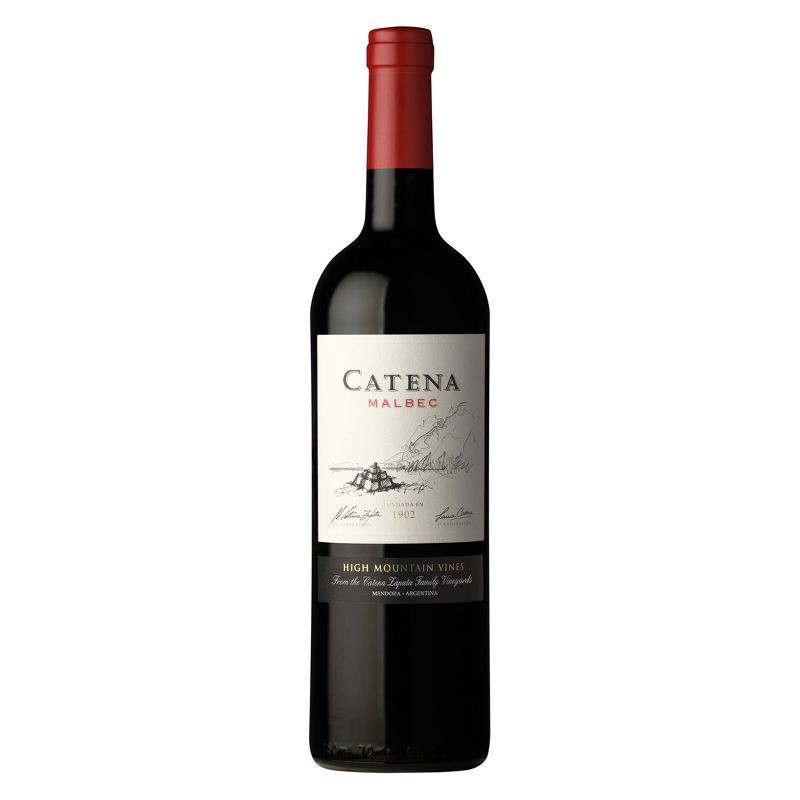 slide 1 of 2, Catena Malbec Red Wine - 750ml Bottle, 750 ml